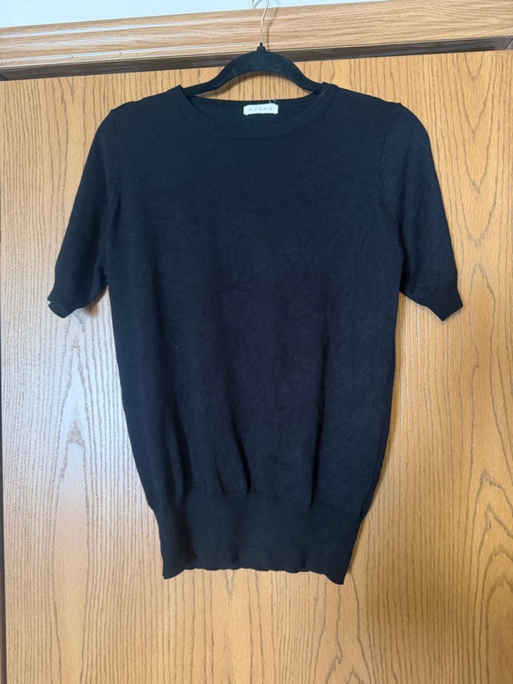 BOHME Short sleeve sweater size L